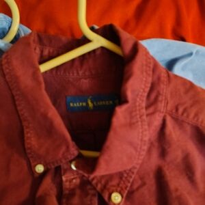 Ralph Lauren Deep Red Shirt